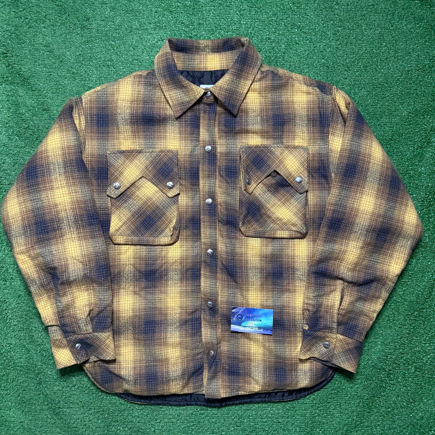 Rhude Plaid Flannel Jacket