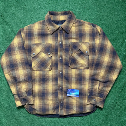 Rhude Plaid Flannel Jacket