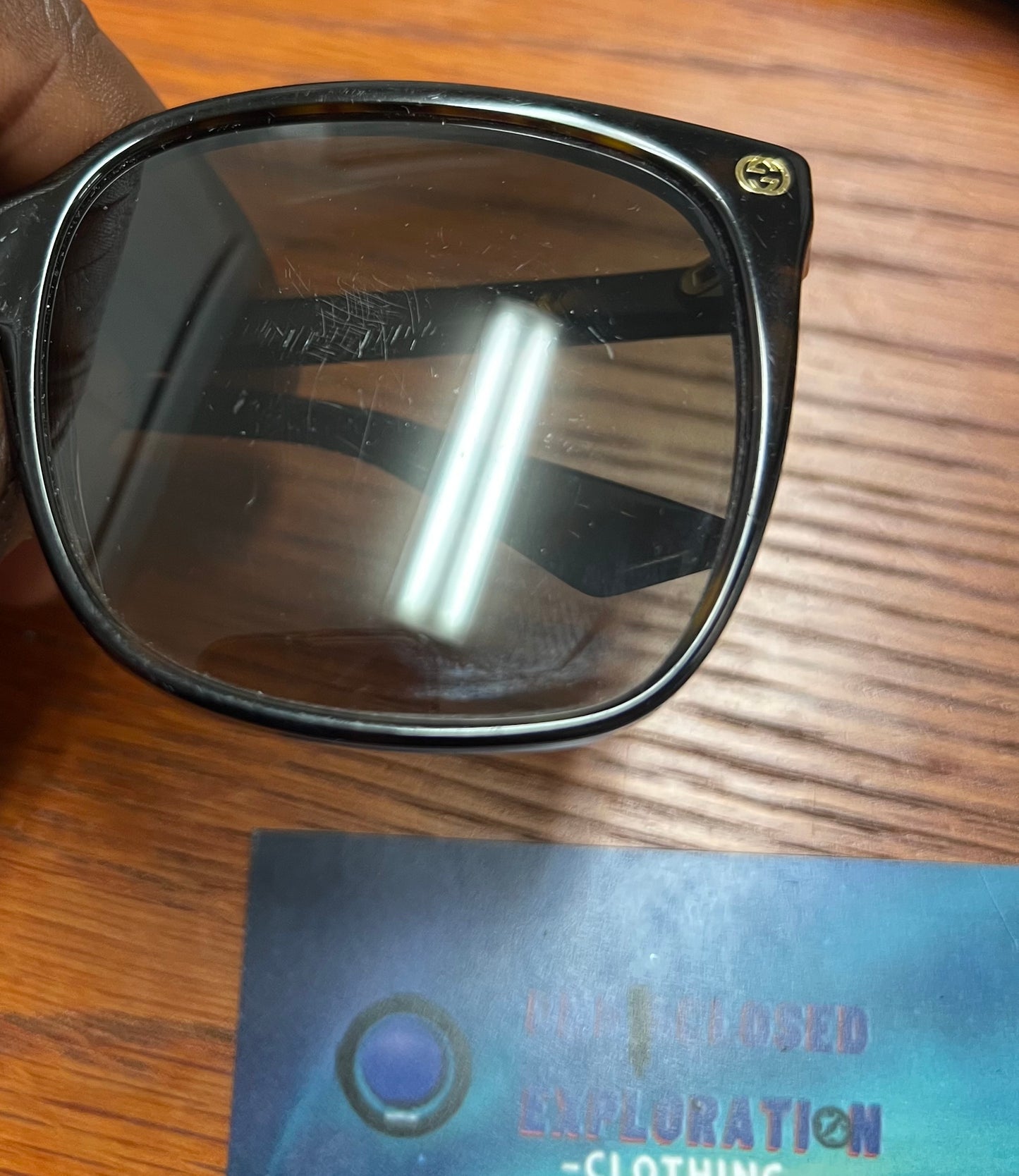 Gucci brown butterfly sunglasses GG0022S
