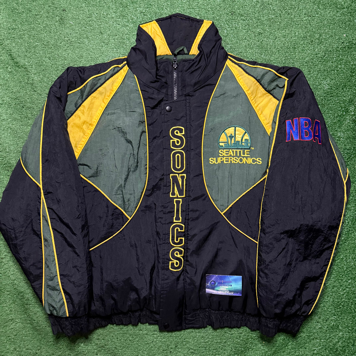 Vintage Seattle Supersonics Jacket