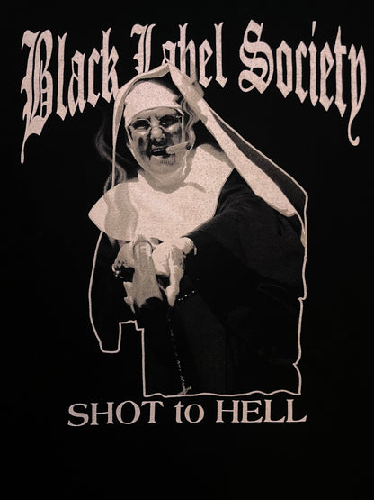Vintage 2000s Black Label Society tour tee