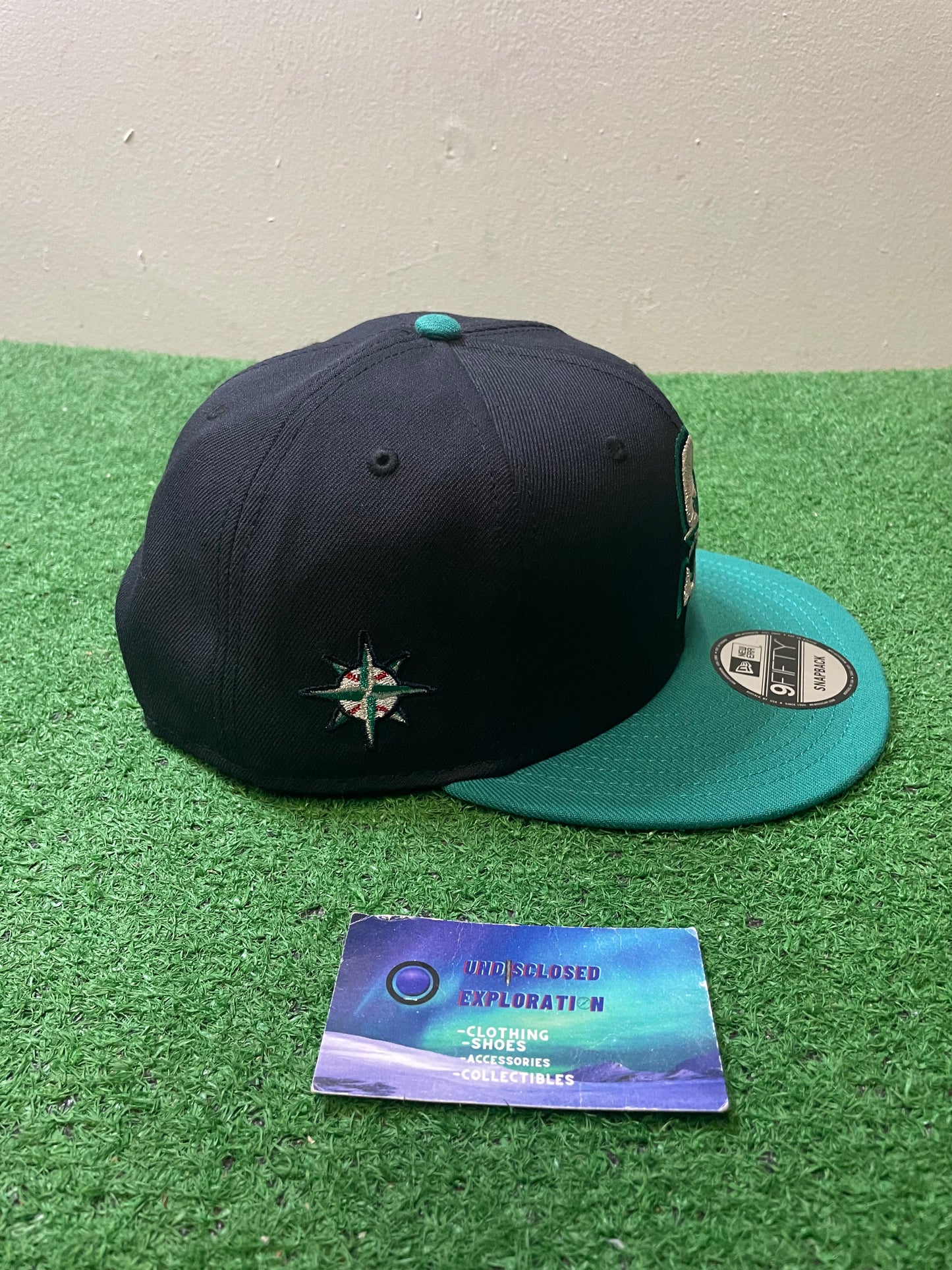 Seattle Mariners navy/teal new era hat