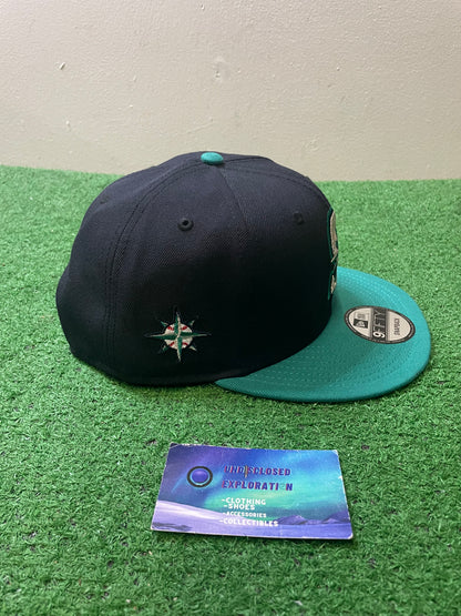Seattle Mariners navy/teal new era hat