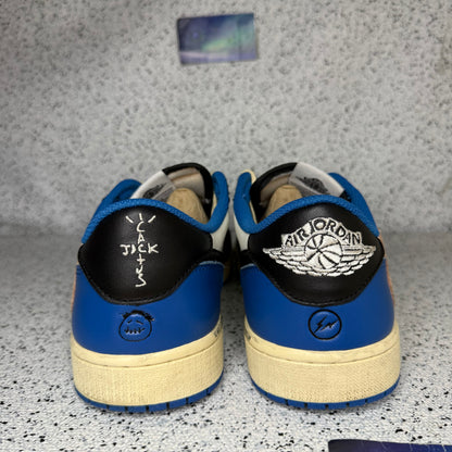 Jordan 1 Low Travis Scott Fragment 12 Men “Preowned”