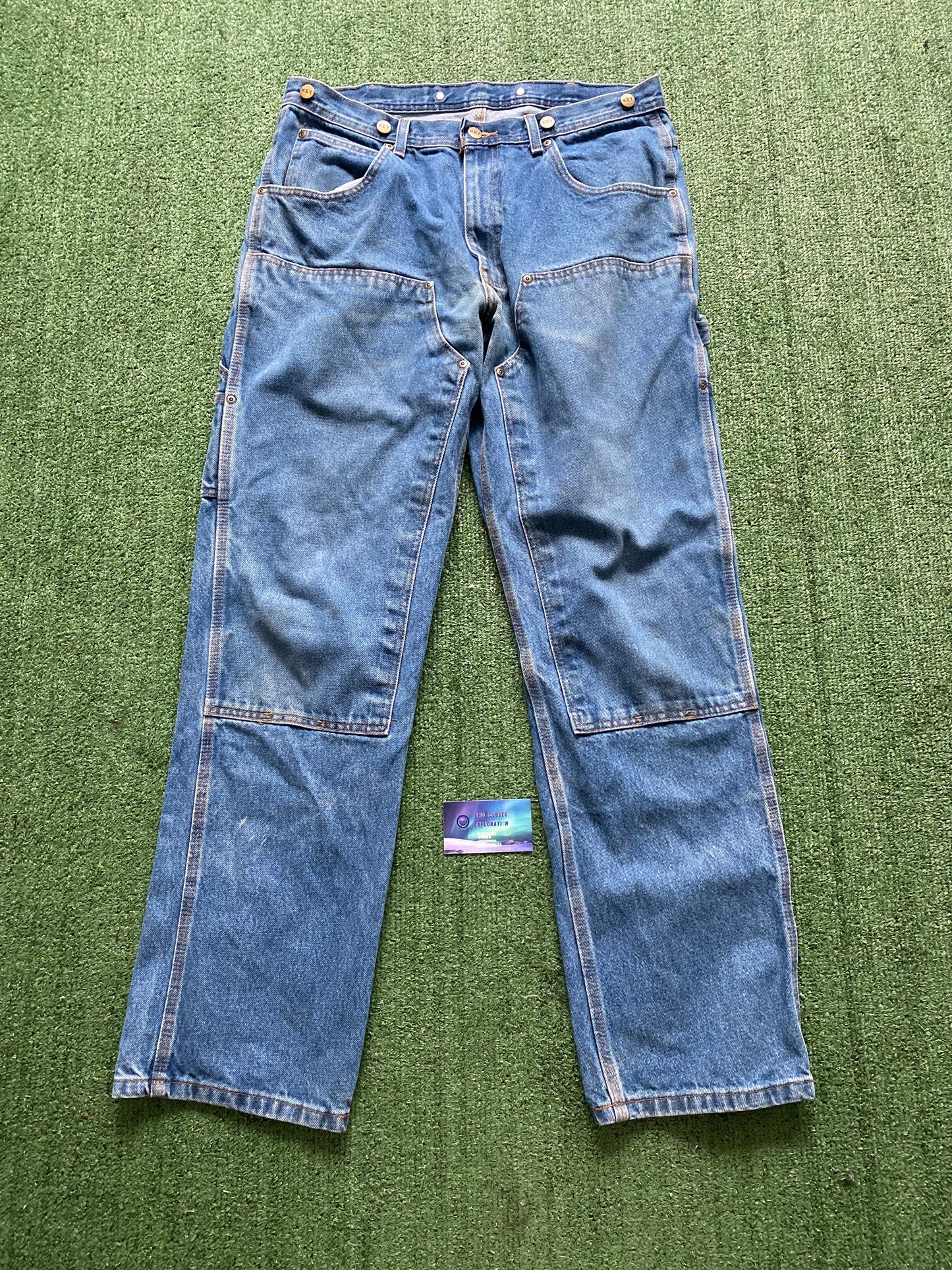 Vintage Key Double knee Jeans