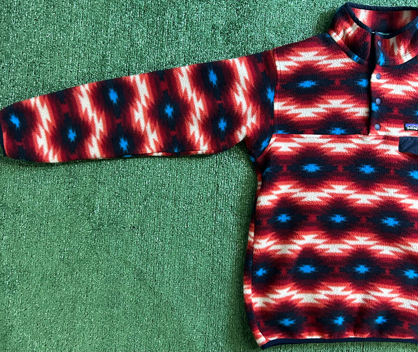 Vintage Patagonia 2000s Aztec Synchilla Fleece