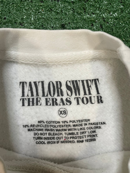 Taylor Swift The Eras Tour white crewneck