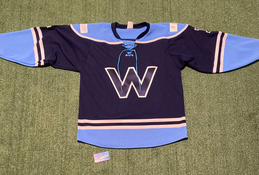 Vintage “W” Insurance insight inc. Hockey Jersey