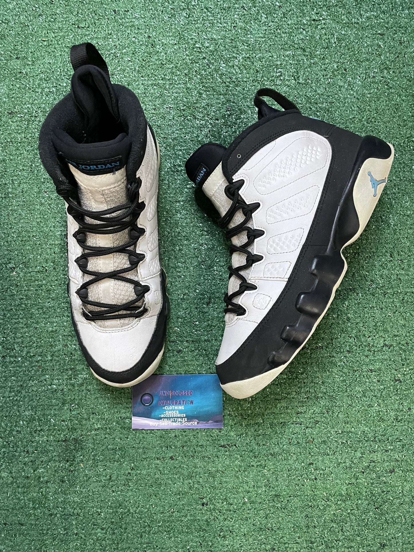 Air Jordan 9 university blue size 7youth/8.5women