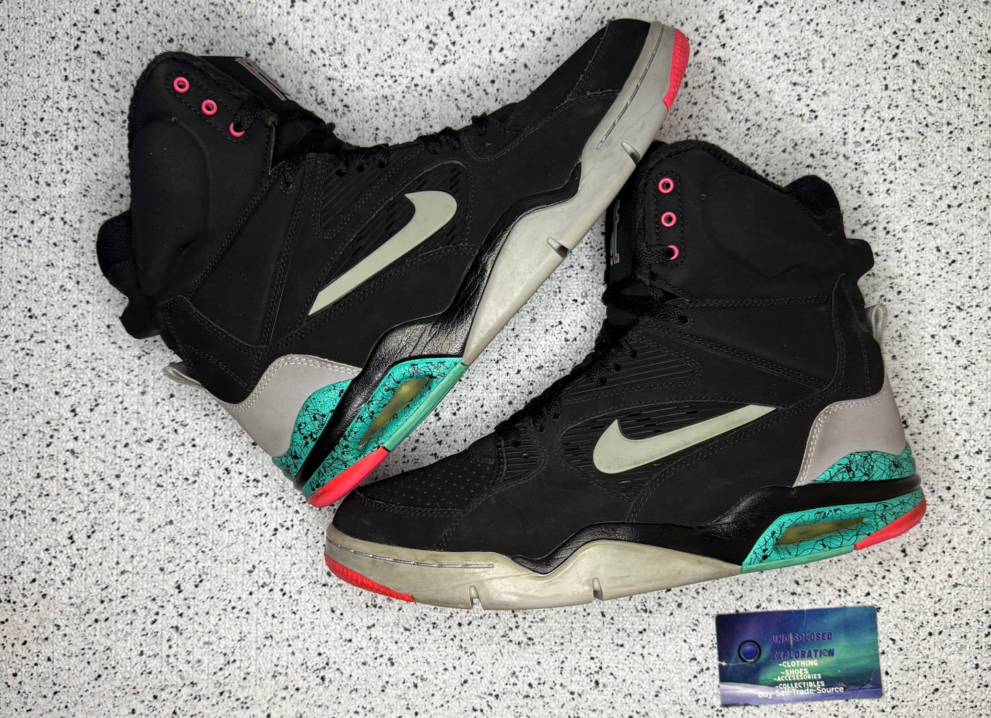 Nike Air Command Force Spurs 10 Men/11.5 Women “Preowned”