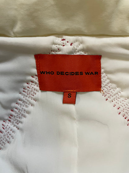 Who Decides War ivory Cathedral Vest