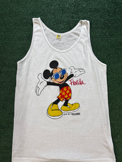 Vintage 1980s Mickey Mouse Florida tank top