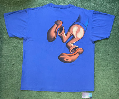 Vintage 1990s Double Sided goofy Disney tee
