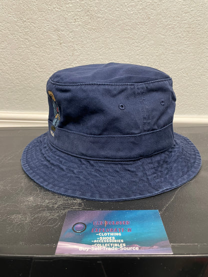 Navy Polo Ralph Lauren bear bucket hat