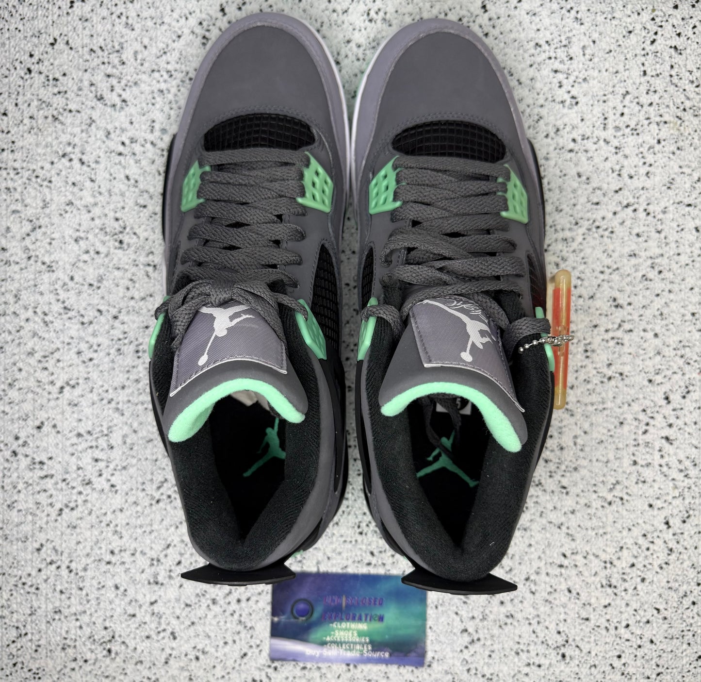 Jordan 4 Green Glow