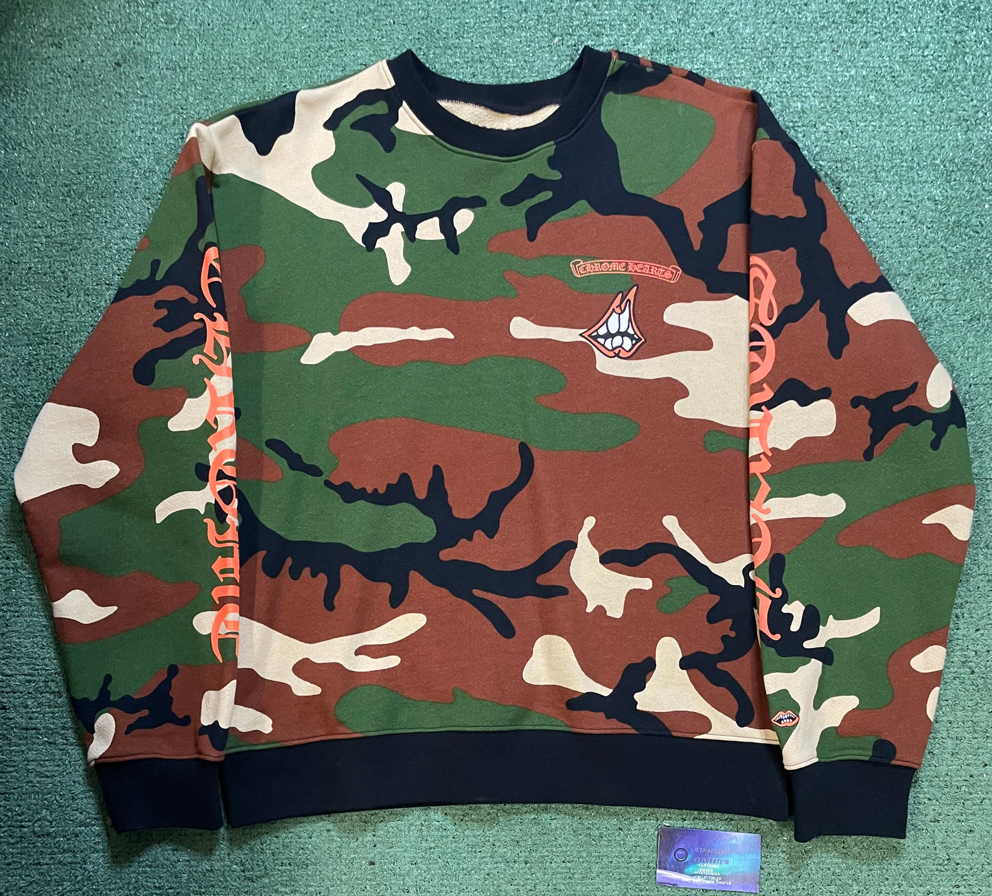Chrome Hearts Matty boy caution crewneck