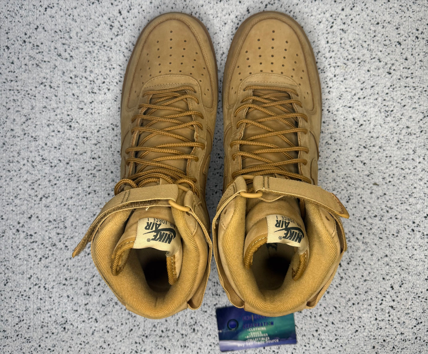 Nike Air Force 1 High Wheat 11.5 Men/13 Women “Preowned”