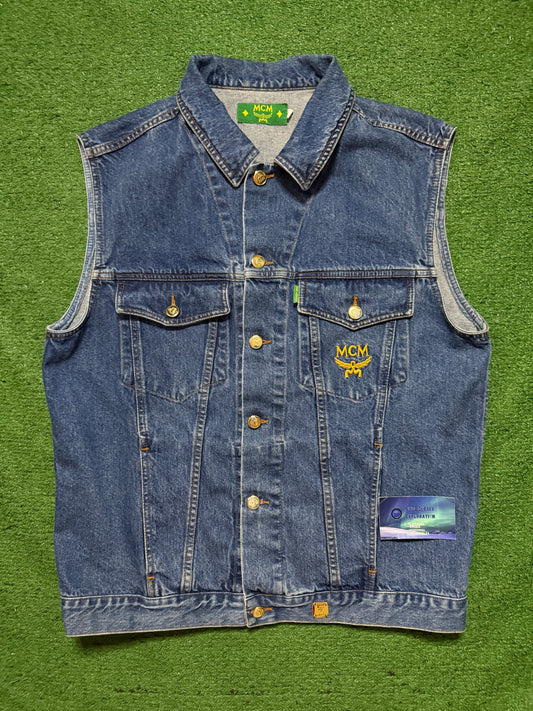 Vintage MCM Denim Vest