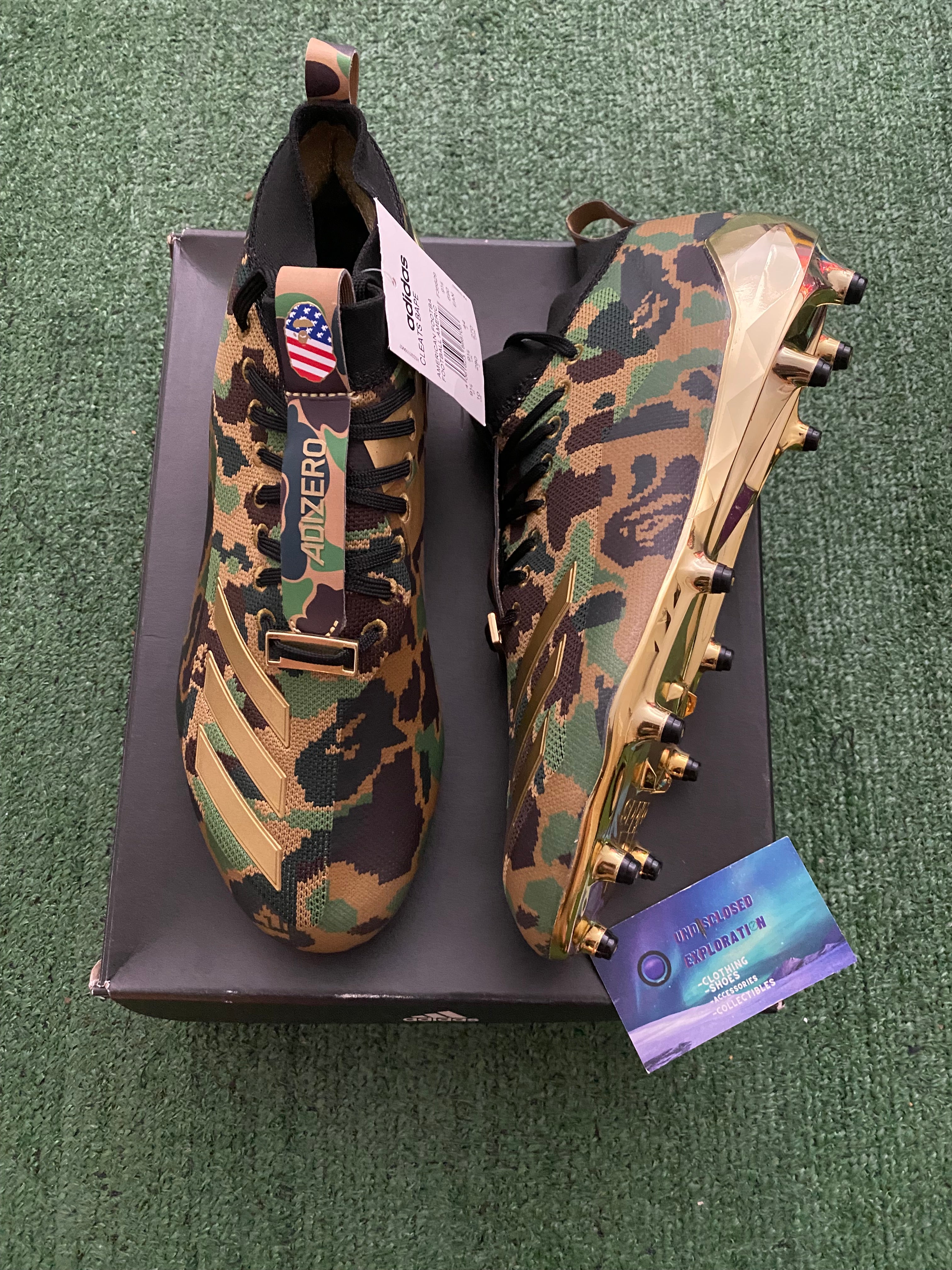 Adidas x Bape Adizero Football Cleats – undisclosedexploration