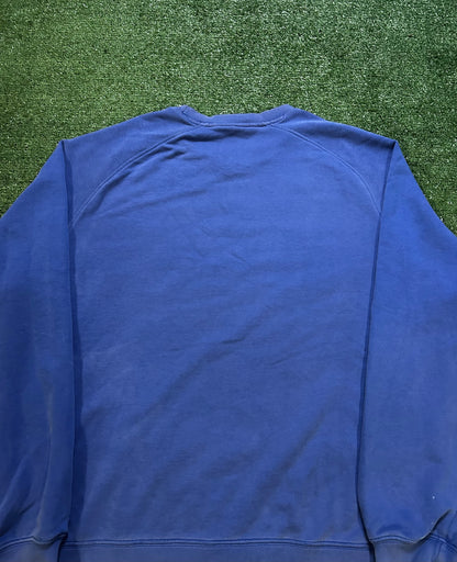 Vintage 2000s Nike blue swoosh crewneck