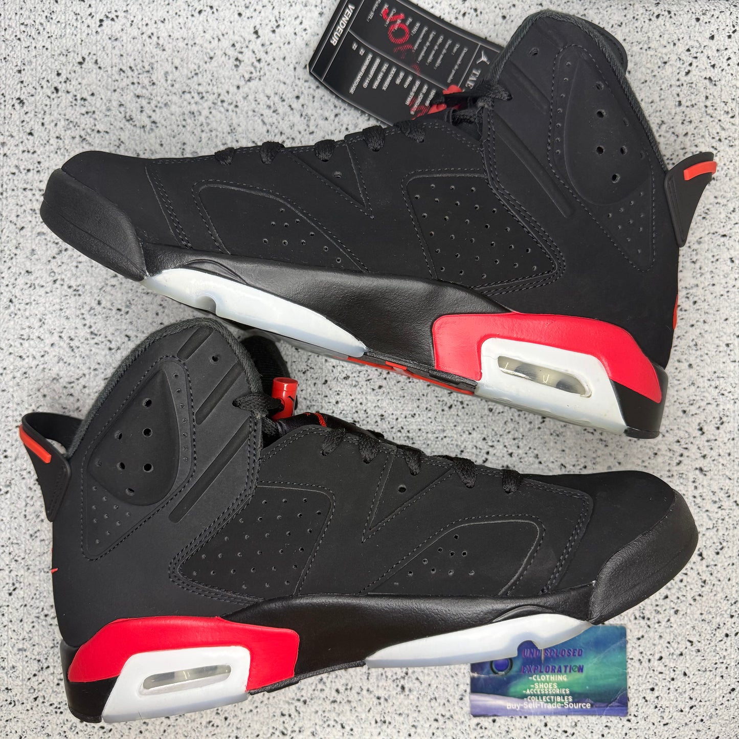 Jordan 6 Infrared Salesman 11 Men “Preowned”