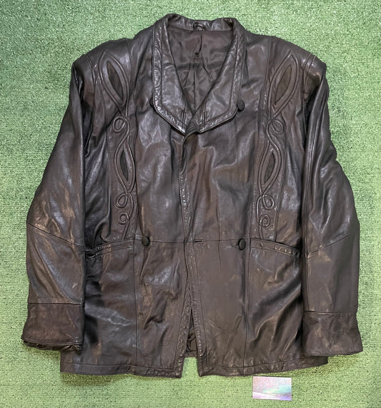 Vintage 1990s leather jacket