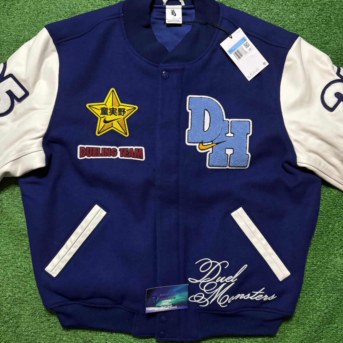 Nike X Yu-Gi-Oh Destroyer Jacket Blue Void