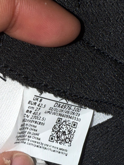 Jordan Air Ship A Ma Maniere White Black