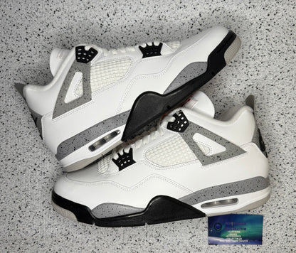 Jordan 4 White Cement