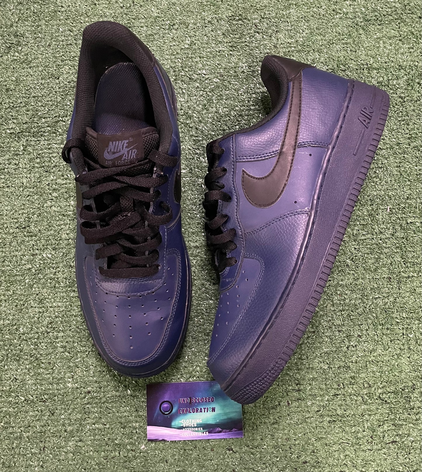Nike Air Force 1 low blue size 10.5men/12women