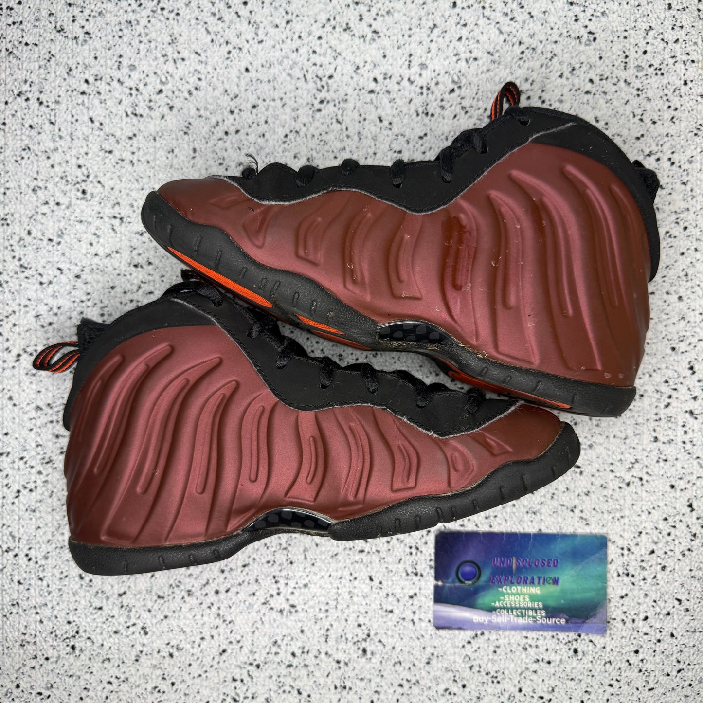 Nike Air Foamposite Pro Hyper Crimson 1.5 Y “Preowned”