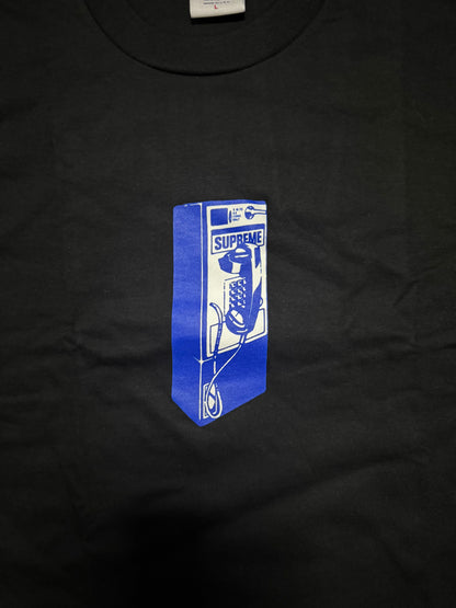 Supreme Payphone Tee Black