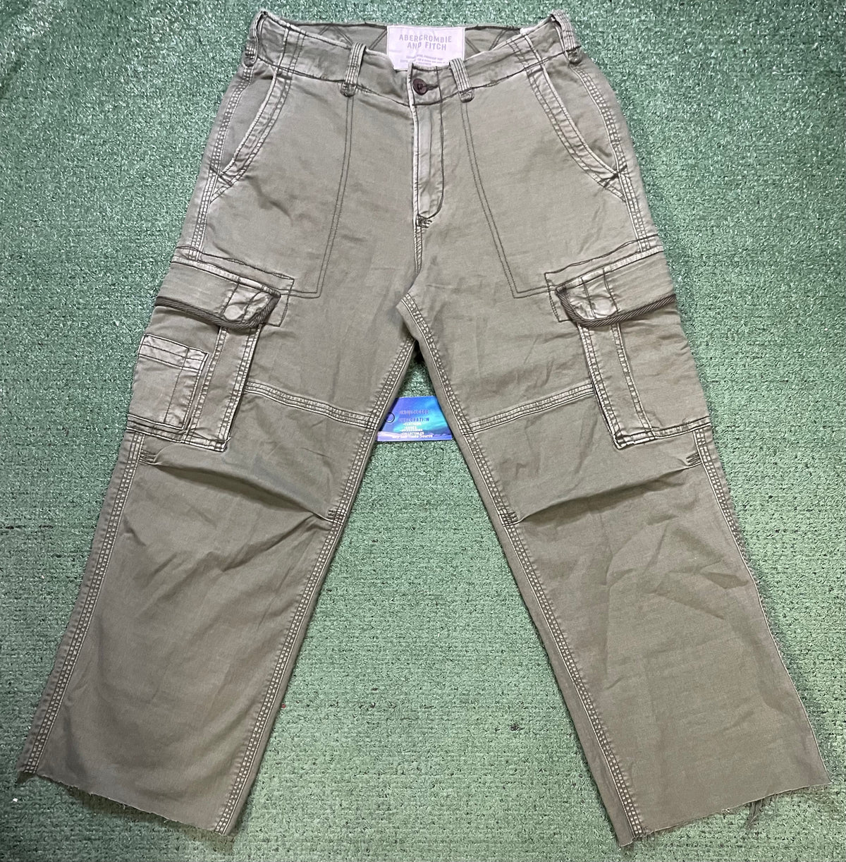 Abercrombie & Fitch olive cargo pants