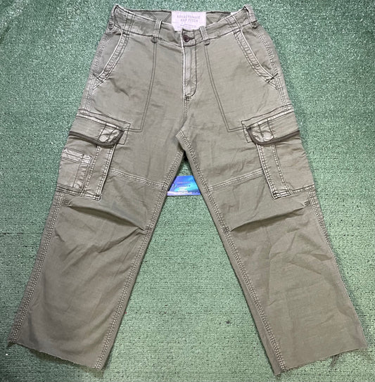 Abercrombie & Fitch olive cargo pants