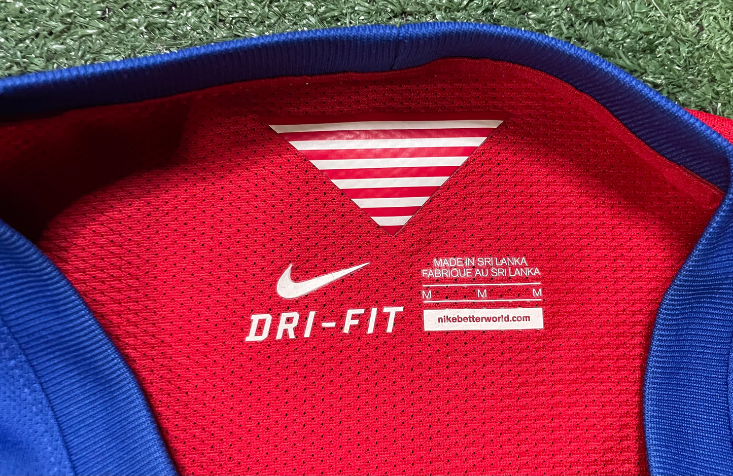 Nike USA Soccer 2014 World Cup Away Bomb Pop USMNT jersey