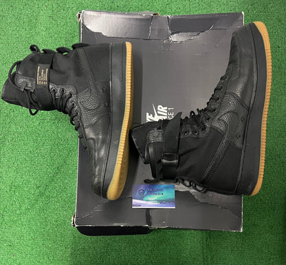 Nike SF Air Force 1 Black gum size 12men/13.5women