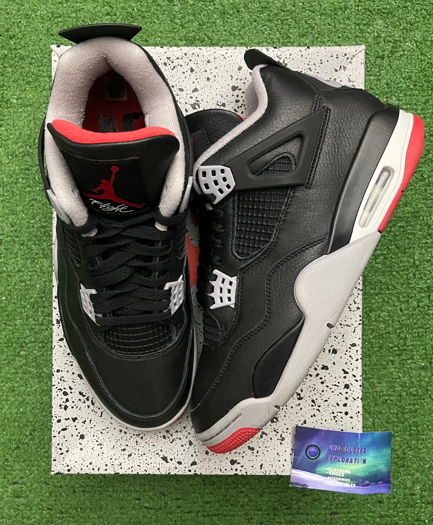 Jordan 4 Bred Reimagined 9.5 Men/11 Women “Preowned”