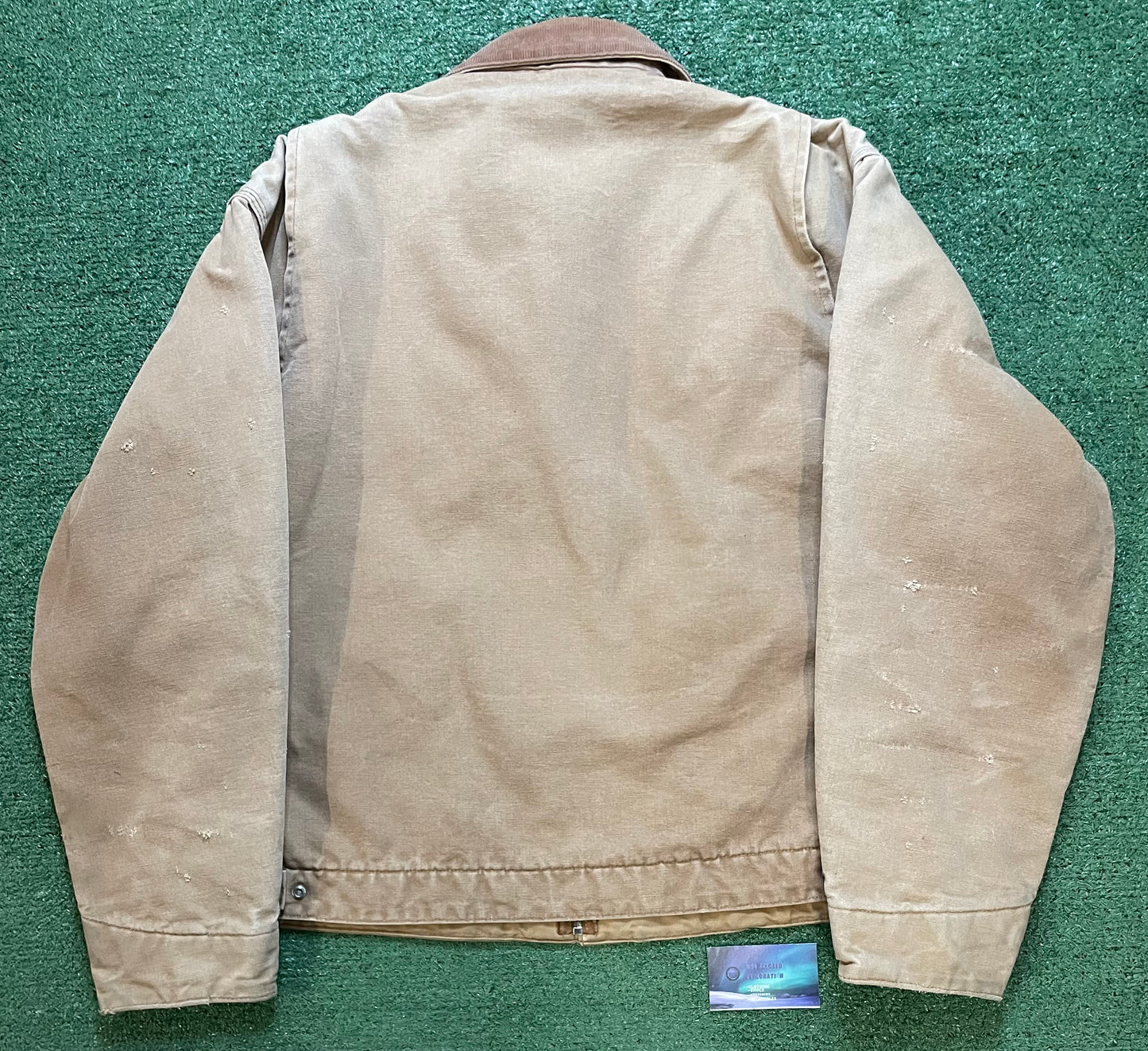 Vintage 1990s Carhartt tan Detroit jacket