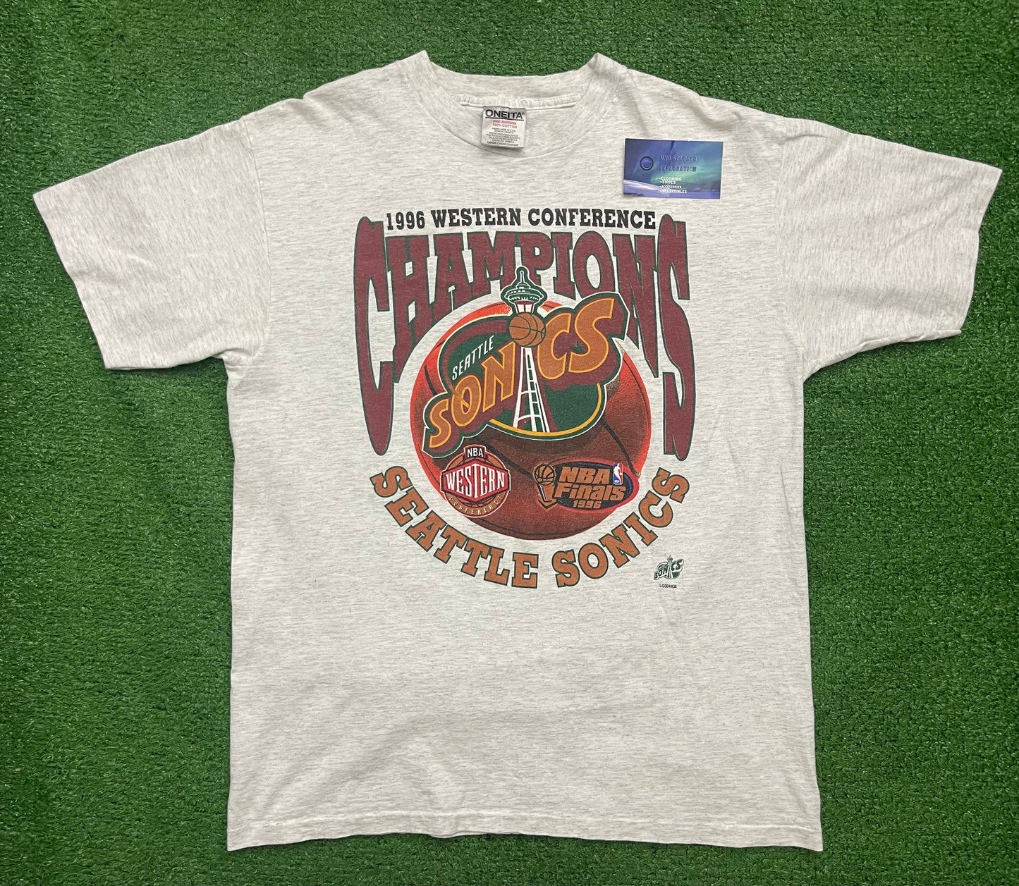 Vintage Seattle SuperSonics Western Conference Champs Shirt