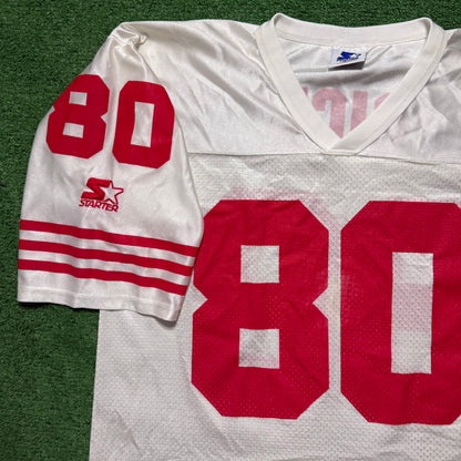 Vintage Jerry Rice 49ers Starter Jersey