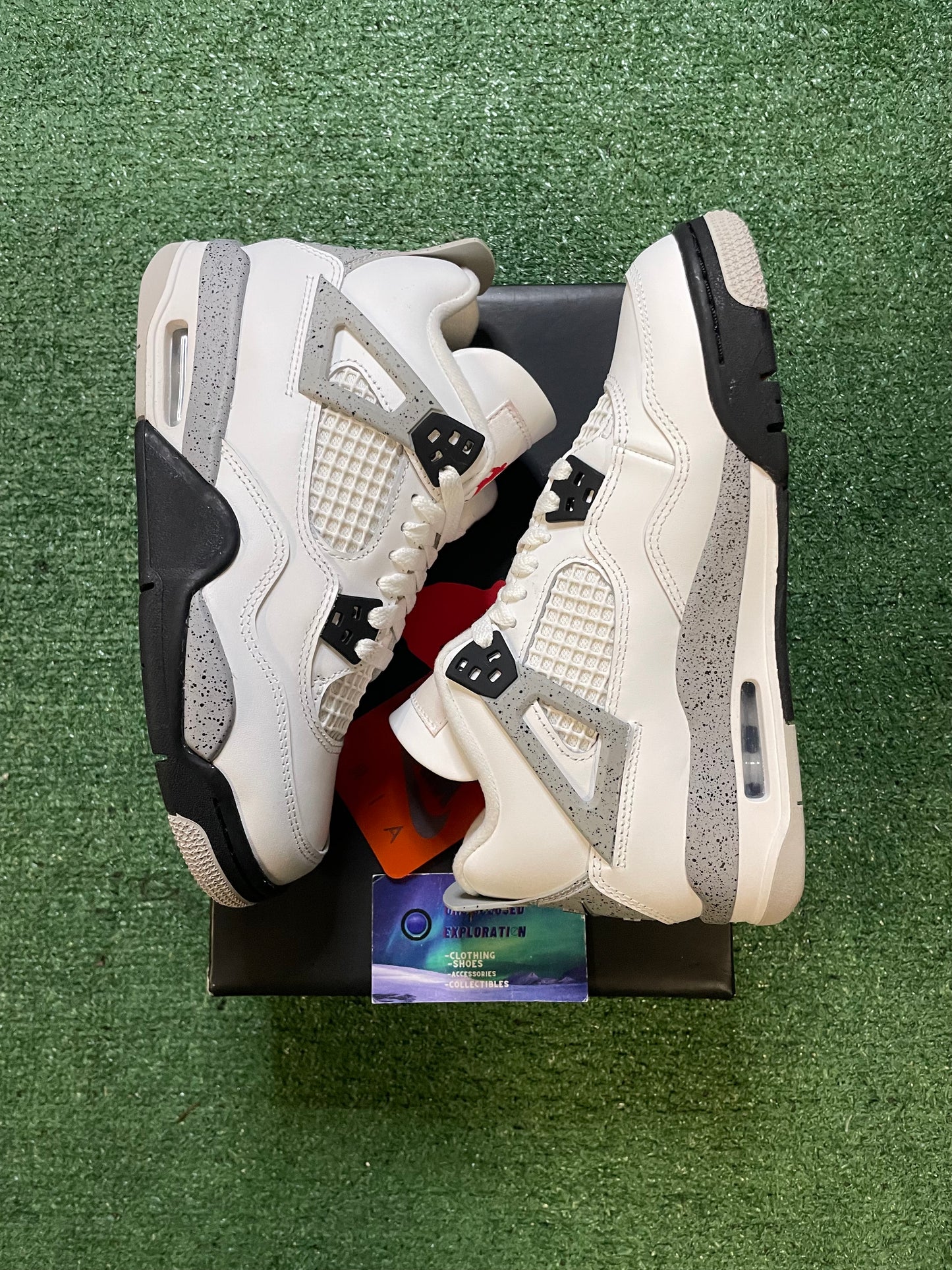 Air Jordan 4 white cement 2025