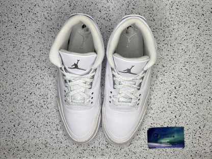 Jordan 3 Pure Money 9.5 Men/11 Women “Preowned”