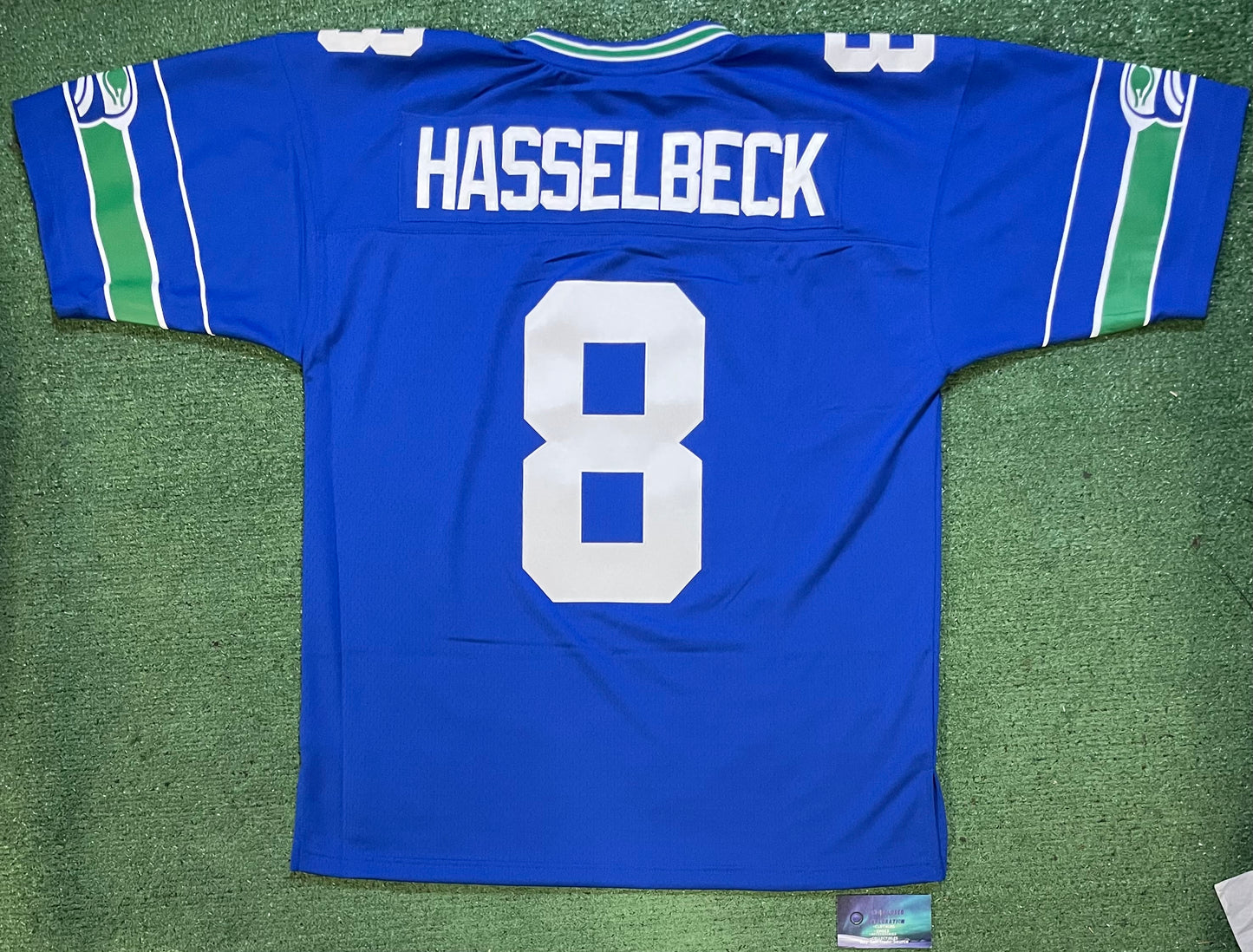 Seattle Seahawks Matt Hasselback #8 Mitchell & Ness throwbacks jersey