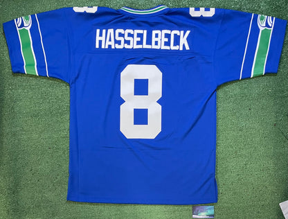 Seattle Seahawks Matt Hasselback #8 Mitchell & Ness throwbacks jersey