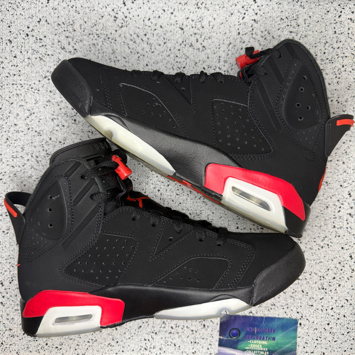Jordan 6 Infrared Salesman 8 Men “Preowned”