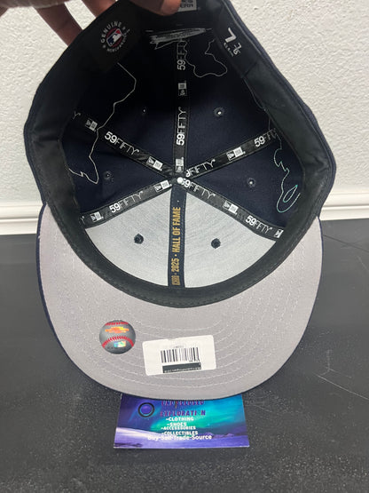 Seattle mariners ichiro hall of fame induction fitted hat