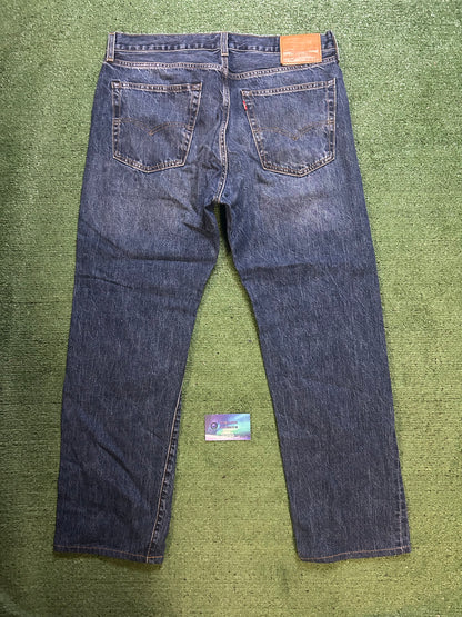 Levi 505 premium dark wash jeans