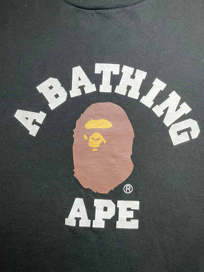 A bathing ape Bape college tee