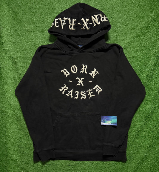 Born X Raised Embroidered Hoodie