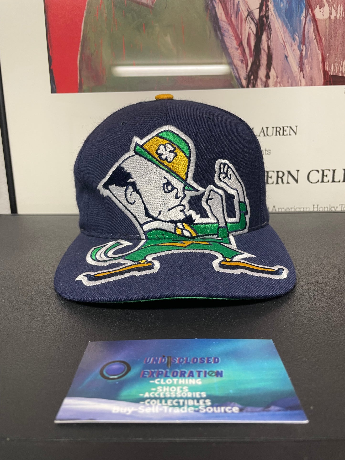 Vintage 1990s Notre Dame fighting Irish hat